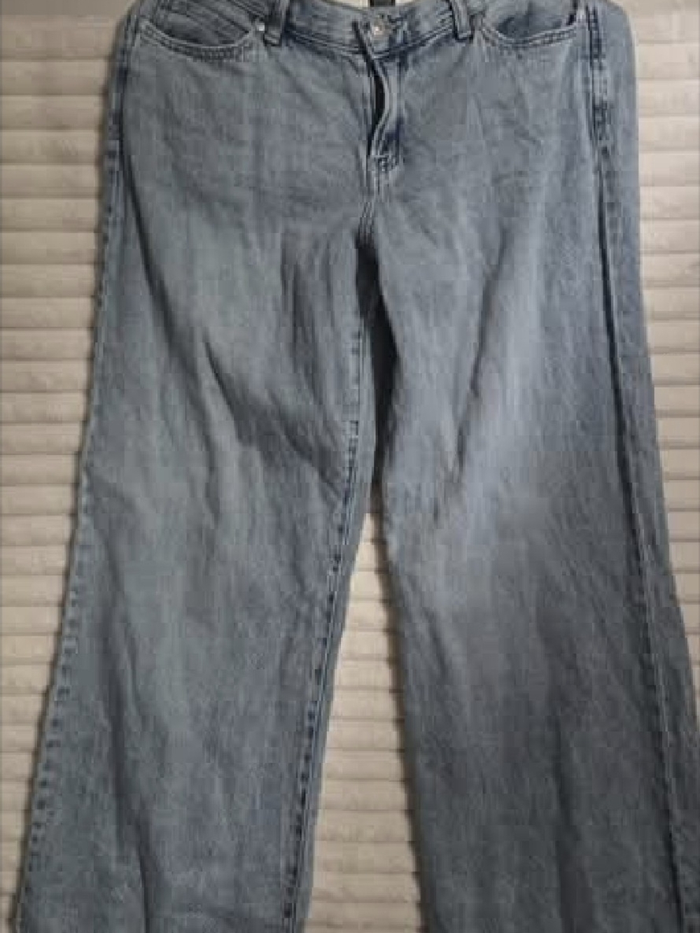 Rewash Light Blue Wide-Leg Jeans